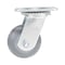 Vestil Thermoplastic Swivel Rigid Caster 4 In. Diameter x 2 In. Width 485 Lb. Capacity Light Gray CST-VE-4X2TPR-S - alternate 4